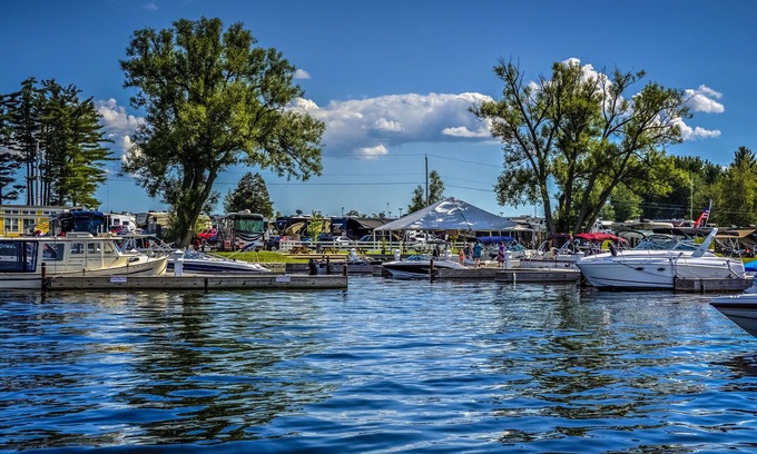 Alexandria Bay Cottage | Pet-Friendly Cottages at Swan Bay Resort with Pool & Spa