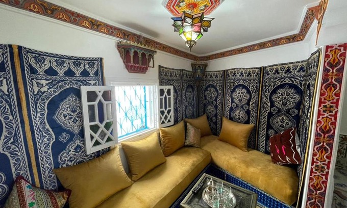 Medina of Tangier Apartment | Pet-Friendly Cozy House Kasbah with 9.5/10 Guest Rating