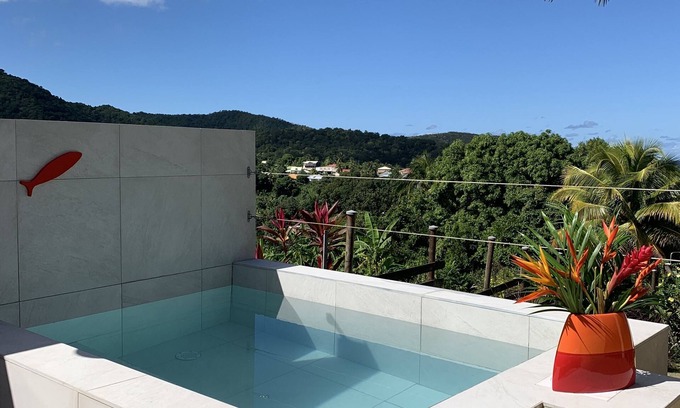 Duzer Villa | Idyllic Creole House with Pool and Oceanfront Views