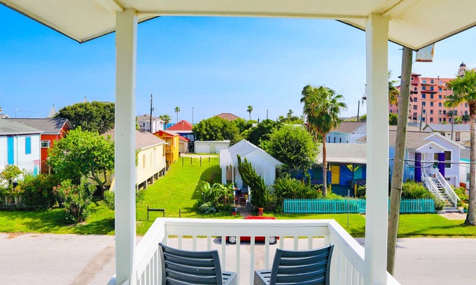 San Jacinto House | Pet-Friendly Retreat with Ocean View, Steps from the Beach