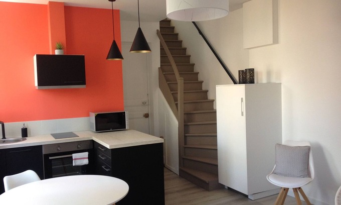 Fontainebleau Apartment | Cozy Duplex Retreat Steps from the Castle with Breakfast
