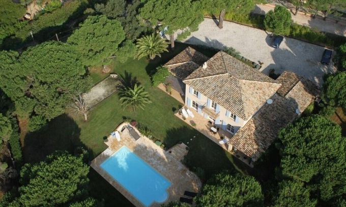 Grimaud Villa | Family-Friendly Bastide with Ocean View & Spa Retreat