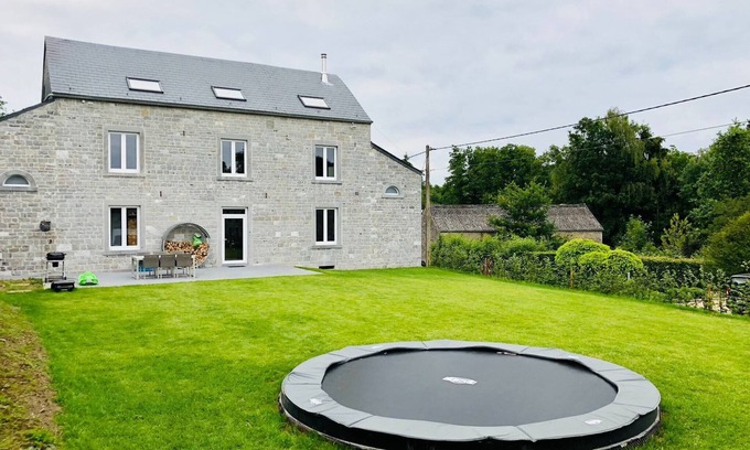 Hamois House | Elegant Holiday Retreat in Achet with Garden and Pool
