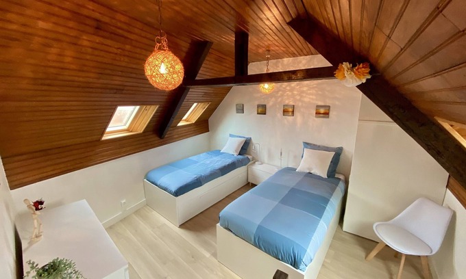 Grandcamp-Maisy House | Fisher House by the Seaside: Pet & Child Friendly Retreat