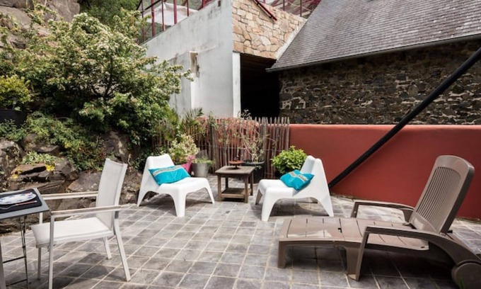 Binic Apartment | Inviting Terrace Apartment Steps from the Beach with Sauna