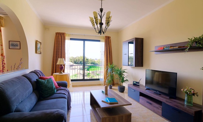 Bellavista Apartment | Inviting Getaway with Ocean Views in Marsascala
