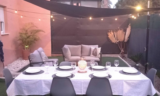 Puerto Rey Apartment | Charming Ground Floor with Large Corner Garden Ideal For Enjoyment