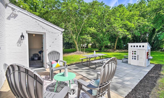 Hampton House | Idyllic Hampton Home with Ocean View, 2 Mi to Beach