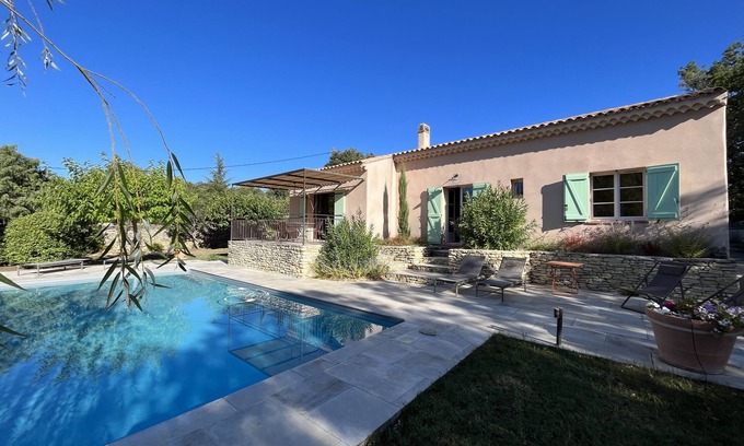 Cabrieres-d'Avignon Other | Delightful House in Cabrieres with Private Pool & Kitchen
