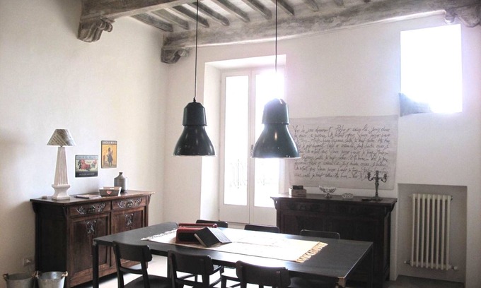 Montepulciano Apartment | Historic Art-Studio Retreat in the Heart of Town