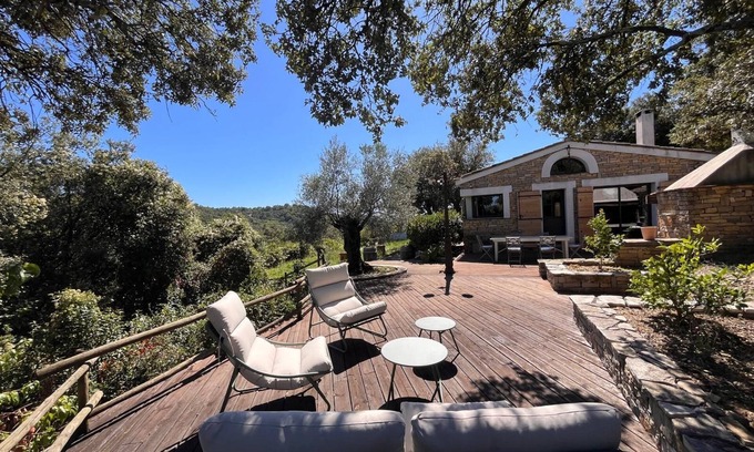 Corconne House | Charming house with panoramic view