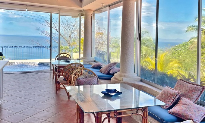 Punta Leona House | Oceanfront Haven with Breathtaking Views and Pool Access