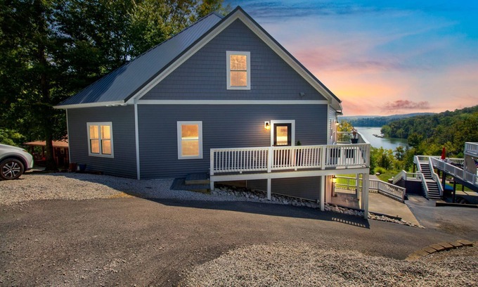 Clarkson House | Charming Lakeside Escape w/Large Deck & Firepit!