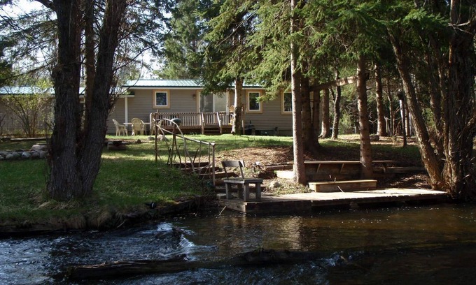 Wolverine House | Scenic Lodge on Blue Ribbon Stream with Family-Friendly Amenities