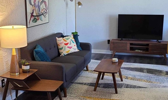 Mount Pleasant House | Modern 1950s Mid-Century Ranch with Breakfast & Family Amenities