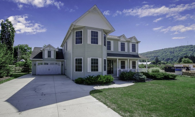 Ellicottville House | Exceptional Modern Victorian Retreat in EVL Village