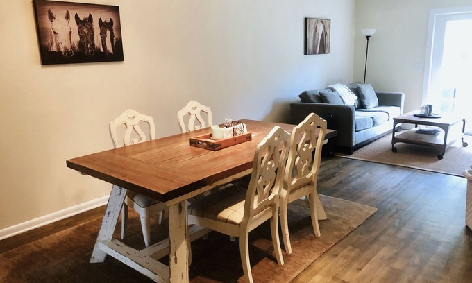 Mount Pleasant House | Pet-Friendly Mt. Pleasant Townhome with Pool & Free WiFi