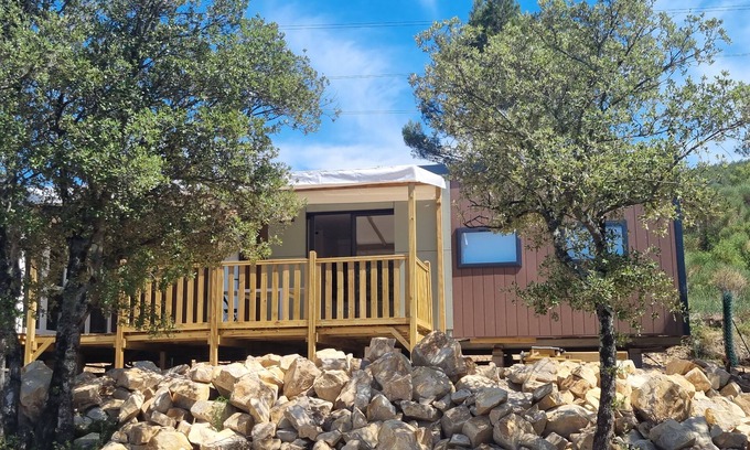 Rocbaron House | Cozy Mobile Home with Pool, Spa & Pet-Friendly Amenities