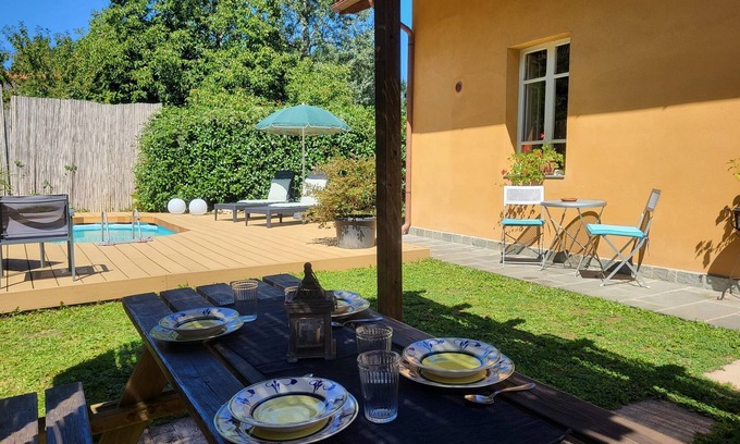 Camporgiano Villa | Beautiful Renovated Cottage with Private Pool & Great Views