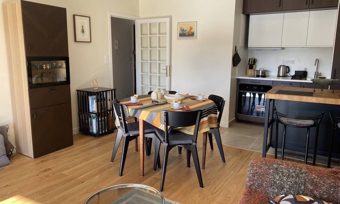 Saint-Cast-le-Guildo Apartment | Charming one-bedroom apartment with Wi-Fi in the resort center