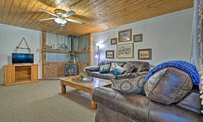 Pioche Apartment | Guest Rated 10/10: Pioche Apartment Near Hiking Trails
