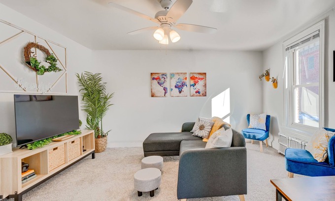 Pottstown Apartment | Cozy Pottstown Apartment - Steps from Downtown Activities!