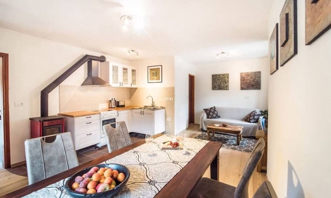 Kobarid House | Refurbished Apartment with Breathtaking Mount Krn Views