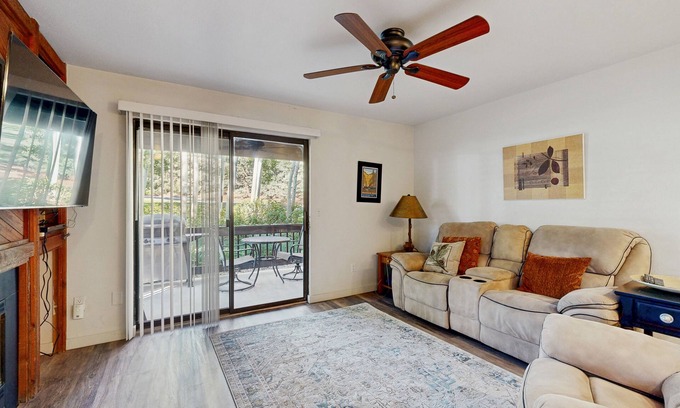 Park City Condo | Charming Red Pines getaway, minutes from slopes with stunning alpine views