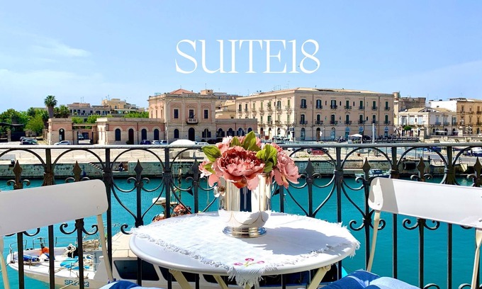 Ortigia Apartment | Suite 18: Oceanfront Ortigia Apartment with Spectacular Views