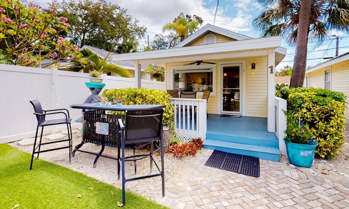 Sunset Beach Cottage | Cozy Cottage with Kitchen, Private Yard & Oceanfront Views