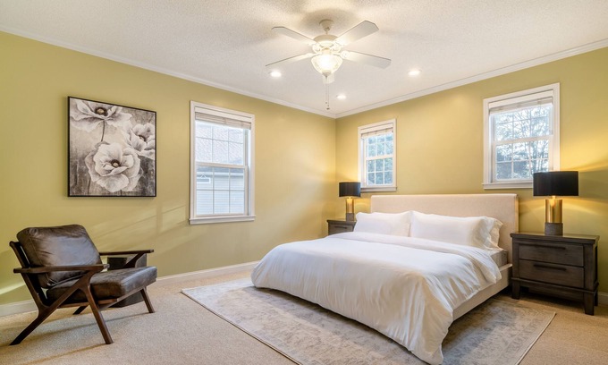 Greenville - Spartanburg House | Cozy 1BD Home with Pool, Spa & Steps to Furman!