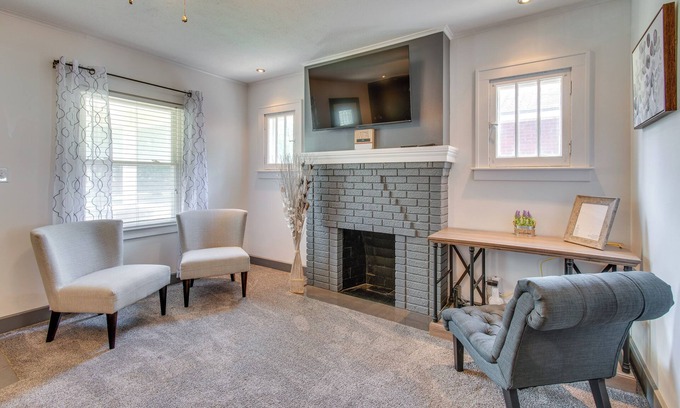 Springfield House | Relaxing Springfield Home: Steps to Downtown & Spa Access