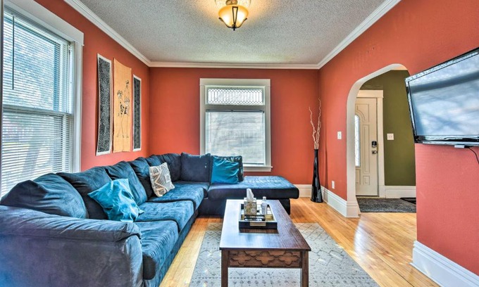 Midway House | Inviting St Paul Getaway Near Light Rail & Family-Friendly