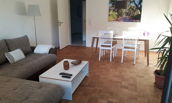 Kaarst Apartment | Stylish Retreat with Pool & Ocean View Near Düsseldorf