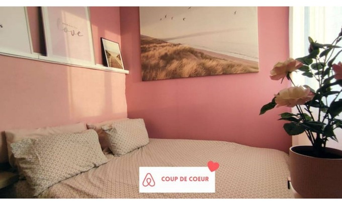 Dieppe Apartment | Seaside T2 Apartment with Kitchen & Pet-Friendly Comfort