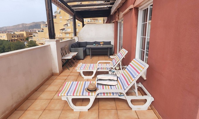 Aguadulce Apartment | Seaview Three Bedroom Apartment with Pool and Spa Amenities