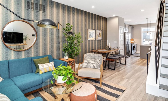 South Philadelphia House | Elegant Townhouse with Rooftop Deck & Pet-Friendly Amenities