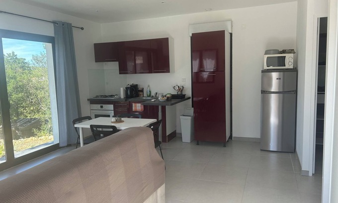 Rocbaron Apartment | Ideal Vacation Home with Parking and Private Garden Retreat