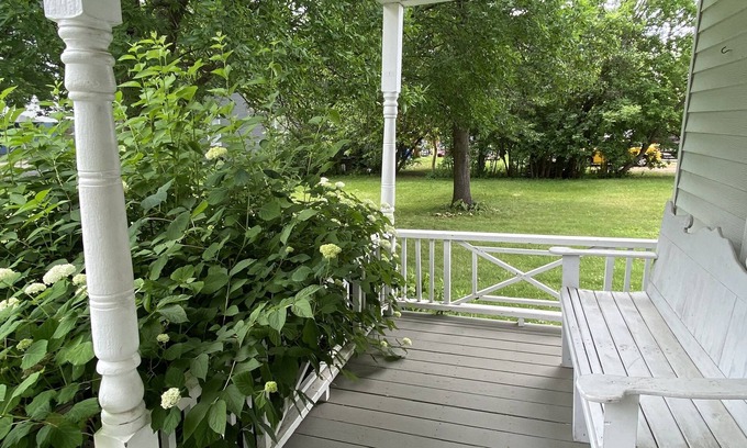 Wausau House | Historic Victorian Retreat with Pool in Wausau's River Front