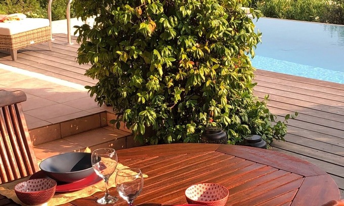 Conca House | Idyllic Villa with Ocean Views and Private Pool in Corsica
