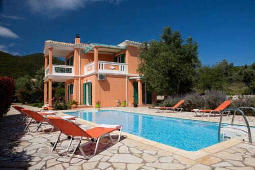 Evgiros Villa | Inviting Villa in Lefkada with Private Pool & Pet Friendly