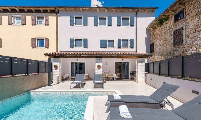 Groznjan Villa | Relaxing Villa Milly with Private Pool & Family Amenities