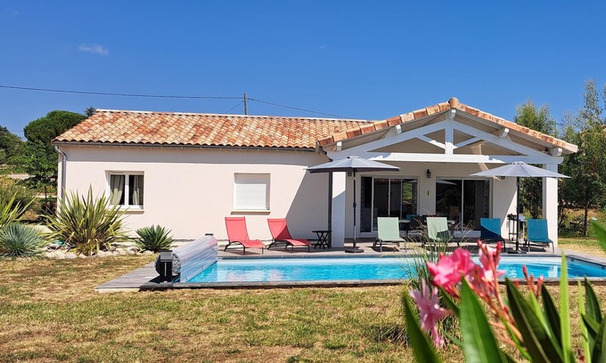 Les Vans House | Inviting Villa with Private Pool & Spa in Ardèche - La Cocalyne