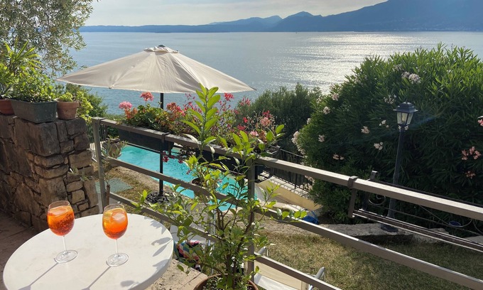 Frader Villa | Charming villa with private pool & incredible lake views in Torri del Benaco