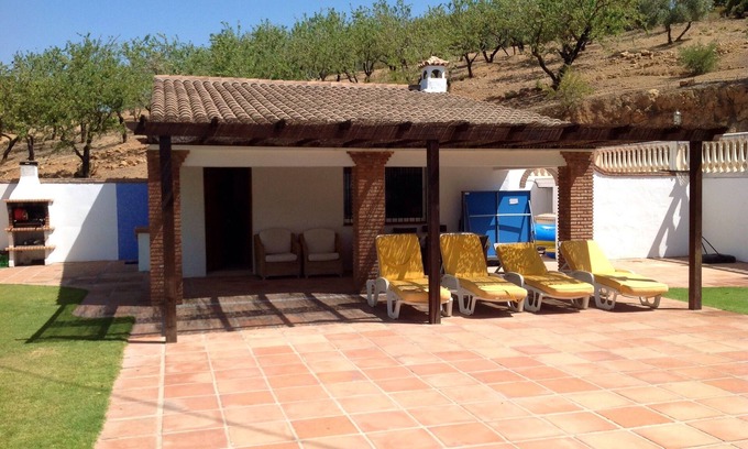 Villanueva del Rosario Villa | Private Pool Villa Nestled in Serene Olive Grove Retreat