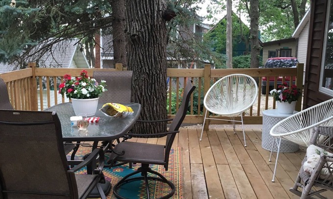 Spirit Lake House | Tranquil West Lake Okoboji Cabin with Pool & Spa Amenities