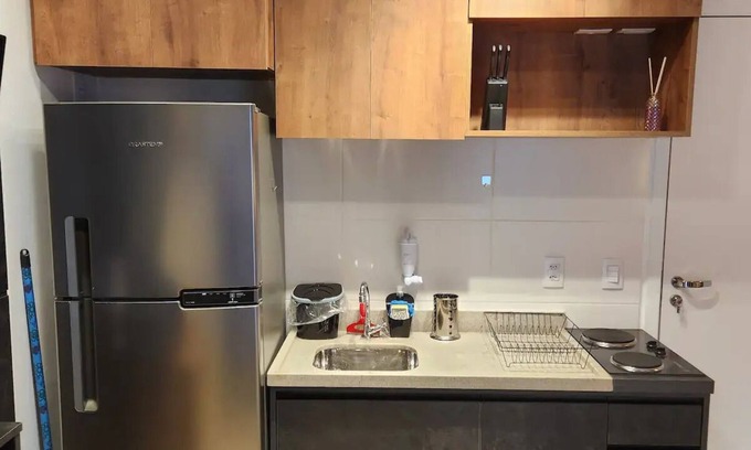 Brooklin Novo Apartment | Cozy Studio in Brooklin with Pool and Spa Amenities