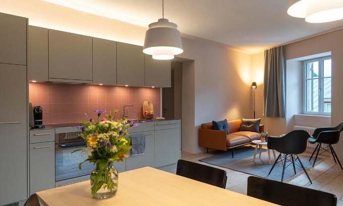 Sent Apartment | Discover Chasa Fent: 4-Star Family & Pet Friendly Retreat