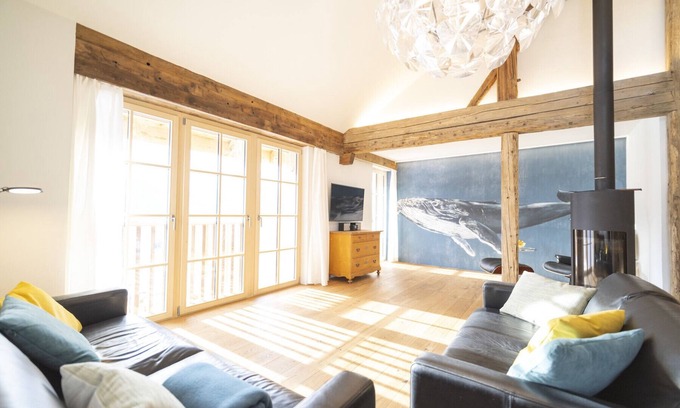Engadin Scoul Apartment | Discover Chasa Muntanella: Modern 4.5 Room Attic Flat
