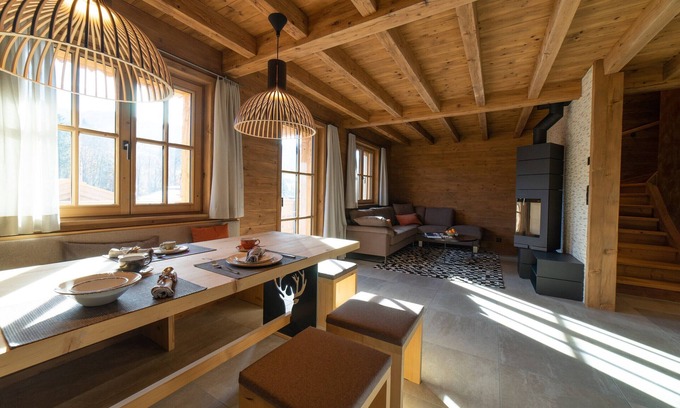 Wildhaus Ski Chalet | Chäserrugg Chalet: Breathtaking Mountain Views & Spa Access